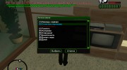 Зеленый интерфейс для сампа for GTA San Andreas miniature 2