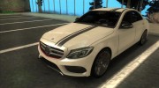 Mercedes-Benz C250 AMG Brabus Biturbo Edition для GTA San Andreas миниатюра 1