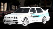 1995 Volkswagen Jetta Fast And Furious для GTA San Andreas миниатюра 1