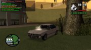 BMW 525i SmotraCR для GTA San Andreas миниатюра 6