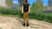 Guerilla из Counter-Strike на замену ballas1 for GTA San Andreas miniature 3