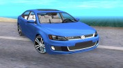 Volkswagen JETTA GLI 2013 для GTA San Andreas миниатюра 1