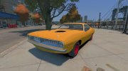 Plymouth Barracuda OS para GTA 4 miniatura 1