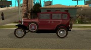 Schubert Six Red из Mafia para GTA San Andreas miniatura 4