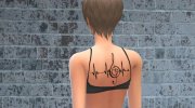 Music Tattoo Set 2 для Sims 4 миниатюра 4