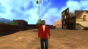 HMYRI в красном пиджаке для GTA San Andreas миниатюра 2