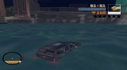 Car Swimming для GTA 3 миниатюра 2