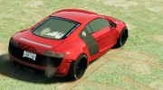 Audi R8 (LibertyWalk) for GTA 5 miniature 4