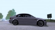 BMW E46 M3 CSL - Stock для GTA San Andreas миниатюра 5