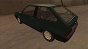 ВАЗ 2108 (Республика Карелия) для GTA San Andreas миниатюра 3