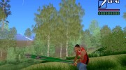 Бита в стиле Гроув для GTA San Andreas миниатюра 3