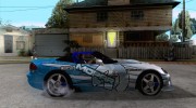 Dodge Viper Mopar Drift для GTA San Andreas миниатюра 5