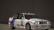 1988 BMW E30 M3 Race Car para GTA San Andreas miniatura 4