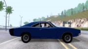 Dodge Charger R/T для GTA San Andreas миниатюра 4