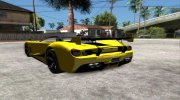 GTA V Vapid FMJ Roadster для GTA San Andreas миниатюра 2