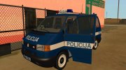 Volkswagen Transporter T4 Police (v.1) для GTA San Andreas миниатюра 6