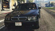 BMW 760i (e65) v1.1 для GTA 5 миниатюра 2