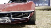 Chevrolet Corvette Stringray 1969 v1.0 для GTA 4 миниатюра 12