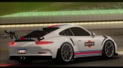 2017 Porsche 991 GT3 RS для GTA San Andreas миниатюра 9