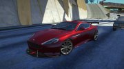 Aston Martin Virage 2012 Tuning для GTA San Andreas миниатюра 1