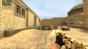 Digitle desert camo AK-47 для Counter-Strike Source миниатюра 2