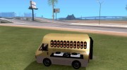 Dj автобус для GTA San Andreas миниатюра 2