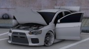 Mitsubishi Lancer X RAY-Racing Edition HD for GTA San Andreas miniature 4