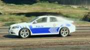 Opel Insignia 2016 Yeni Türk Polisi para GTA 5 miniatura 2