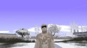 Skin GTA Online в бежевой одежде for GTA San Andreas miniature 1