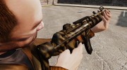 Пистолет-пулемёт MP5SD v7 для GTA 4 миниатюра 2