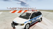 LCPD Minivan для GTA 4 миниатюра 1