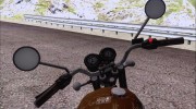 Motorcycle Triumph from Metal Gear Solid V The Phantom Pain para GTA San Andreas miniatura 6