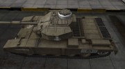 Зоны пробития контурные для FV4202 for World Of Tanks miniature 2
