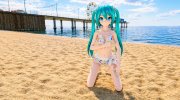 Hatsune Miku - Polka Dot Bikini para GTA San Andreas miniatura 5