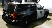 Chevrolet Tahoe Marked Unit для GTA 4 миниатюра 5