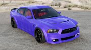 Dodge Charger SRT8 Super Bee (LD) 2012 para BeamNG.Drive miniatura 8