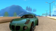 Pontiac Solstice GXP для GTA San Andreas миниатюра 1
