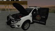 Ford Ranger 2018 PCERJ for GTA San Andreas miniature 3