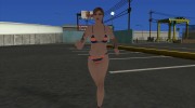 Female Bikini HD GTA V Online 2016 para GTA San Andreas miniatura 2
