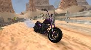 GTA V Western Motorcycle Zombie Chopper Stock para GTA San Andreas miniatura 1