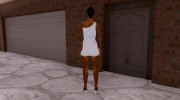 Low Poly Woman для GTA San Andreas миниатюра 3
