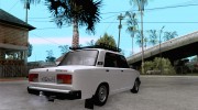 ВАЗ 2107 v2 для GTA San Andreas миниатюра 4