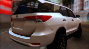Toyota Fortuner 2017 для GTA San Andreas миниатюра 2