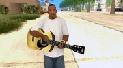 Acoustic Guitar для GTA San Andreas миниатюра 1