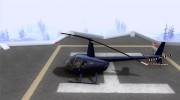 Robinson R44 Raven II NC 1.0 Скин 1 para GTA San Andreas miniatura 2