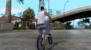 Zero's BMX BLUE tires для GTA San Andreas миниатюра 4