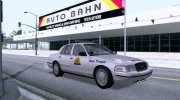 2003 Ford Crown Victoria Utah Highway Patrol для GTA San Andreas миниатюра 4