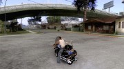 GTAIV TBOGT PoliceBike para GTA San Andreas miniatura 3