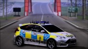 2013 Ford Focus ST British Hampshire Police для GTA San Andreas миниатюра 1