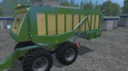 Krone Big X 650 Cargo para Farming Simulator 2015 miniatura 6